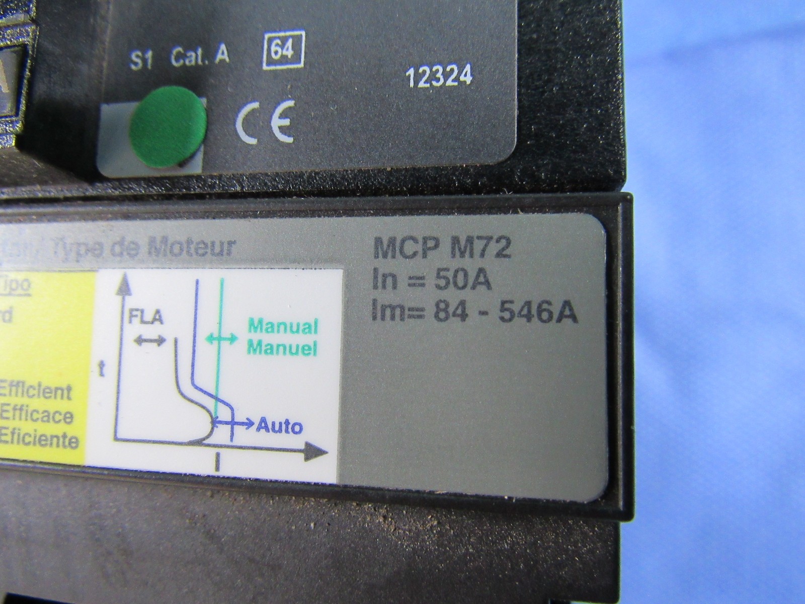 Square D Powerpact HJ 050 Circuit Breaker HJL36050M72 50A Trip 600V 3P 50 Amp