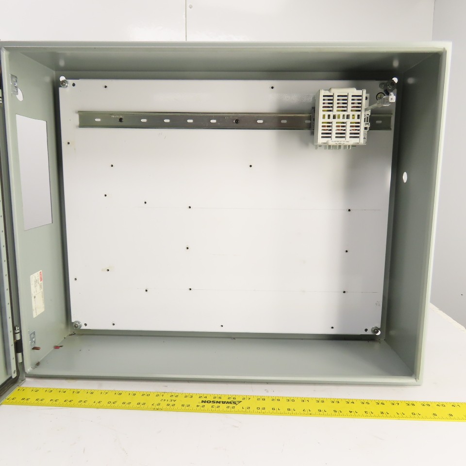 Hoffman CSD24308 24″ x 30″ x 8″ Electrical Enclosure Backplate & 30A Disconnect