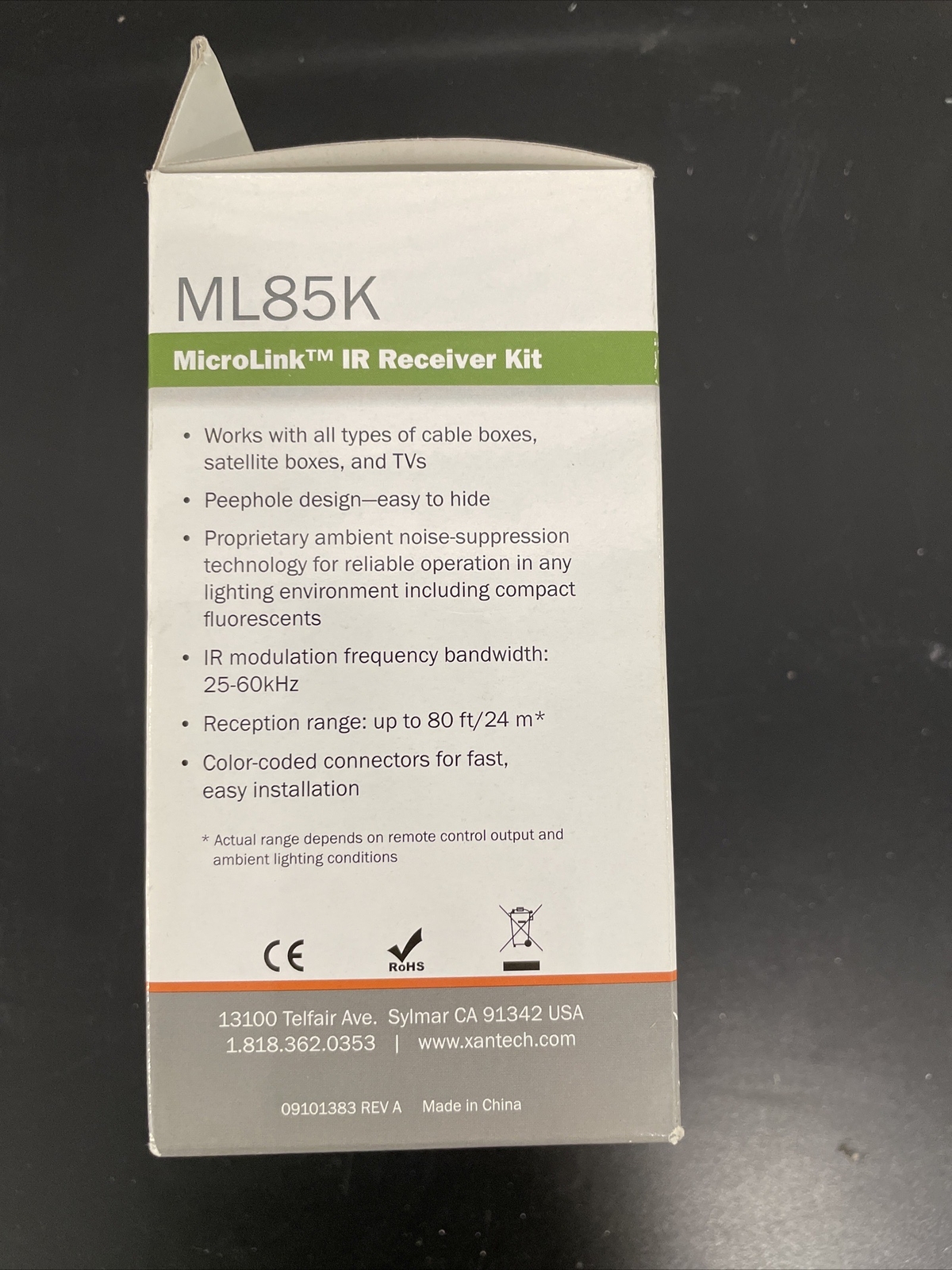 Xantech ML85K MicroLink IR Receiver Kit Brand New In Box