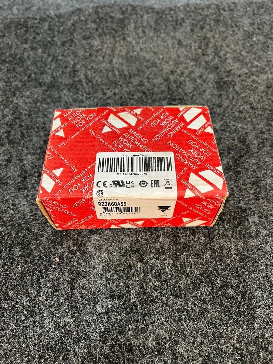 CARLO GAVAZZI RZ3A60A55 Solid State Relay 55A 600VAC