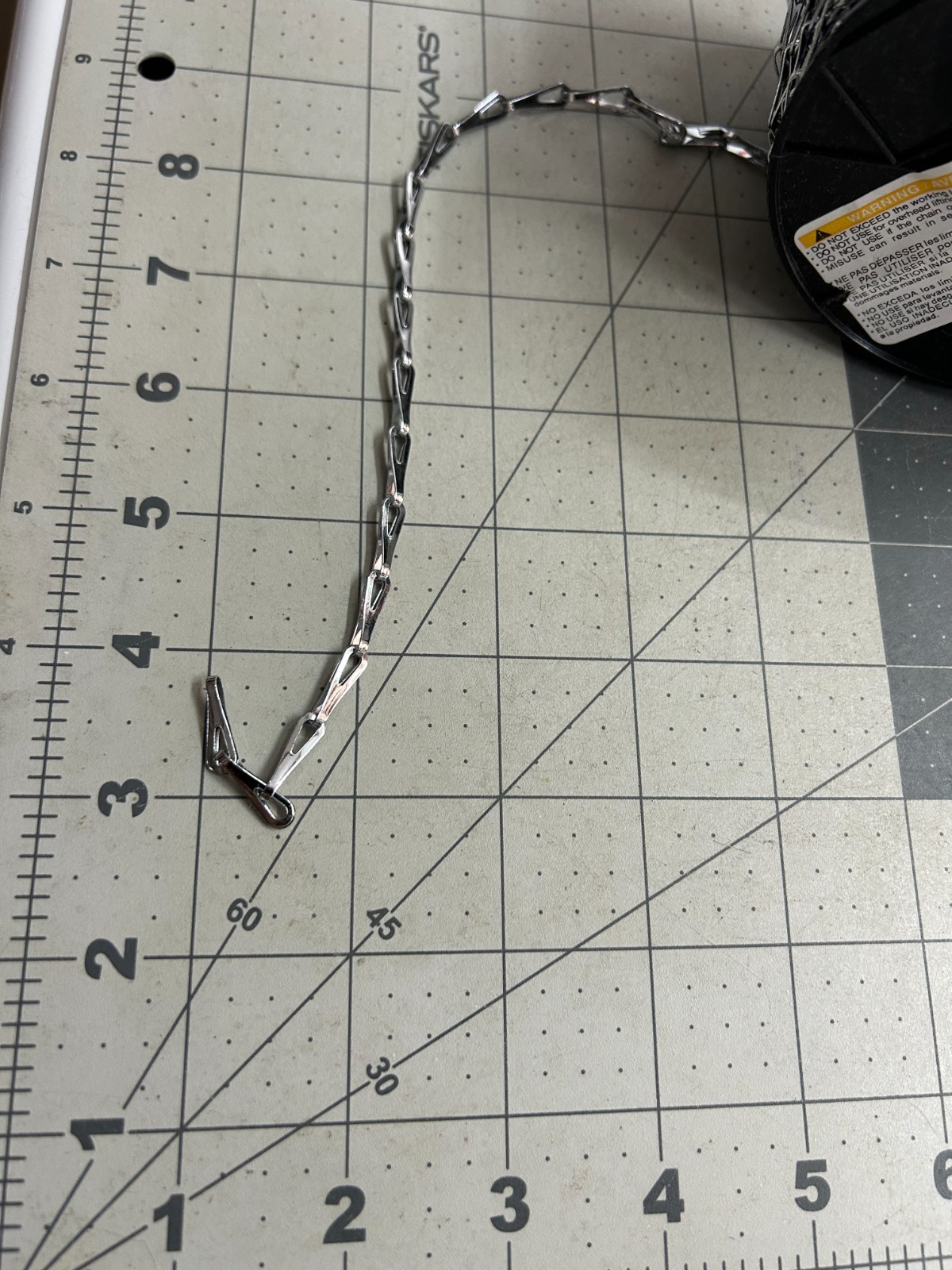 NOS 2-pack lot Campbell T0710227 #2 Hobby Sash Chain Steel Chrome Plated 164′