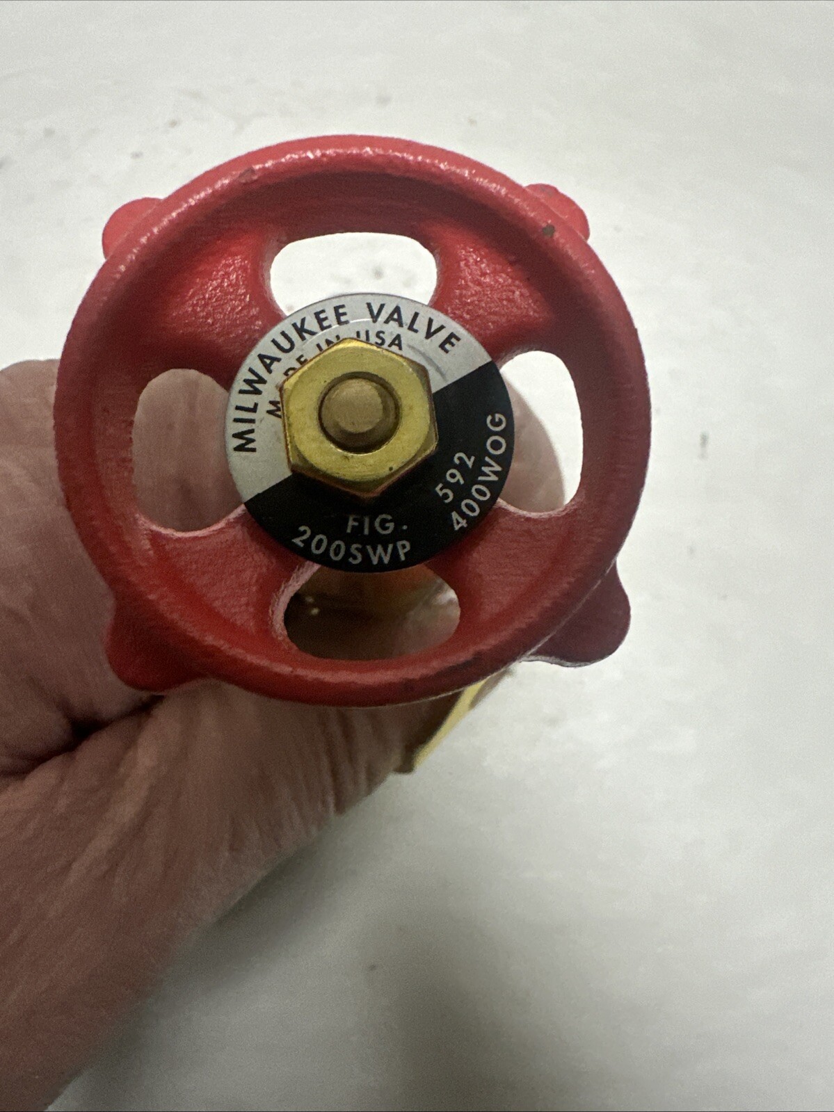 Milwaukee,200SWP 400WOG,1/4″ Brass Gate Valve Fig. 592