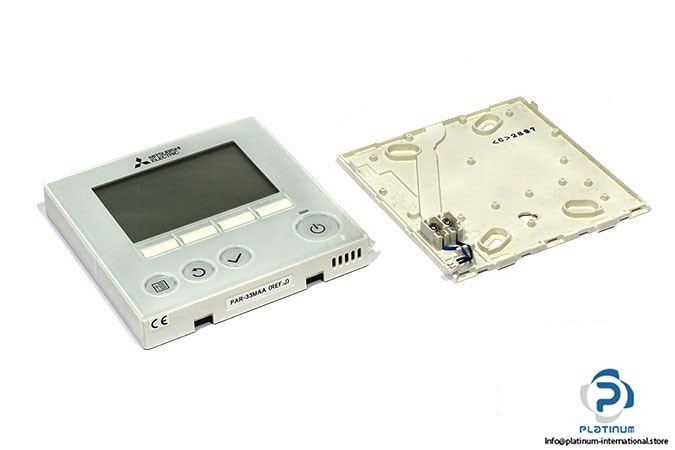 MITSUBISHI PAR-33MAA REMOTE CONTROLLER_120 x 120 x 19 mm_PC + ABS