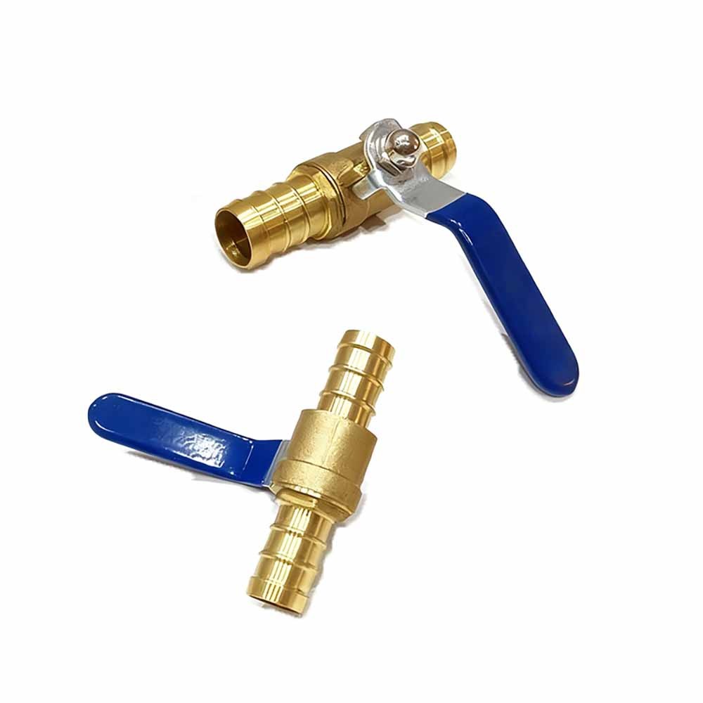 5/8″ Brass Hose Barb Ball Valve Kit – Heater Hose Shut Off Valve for Automotive