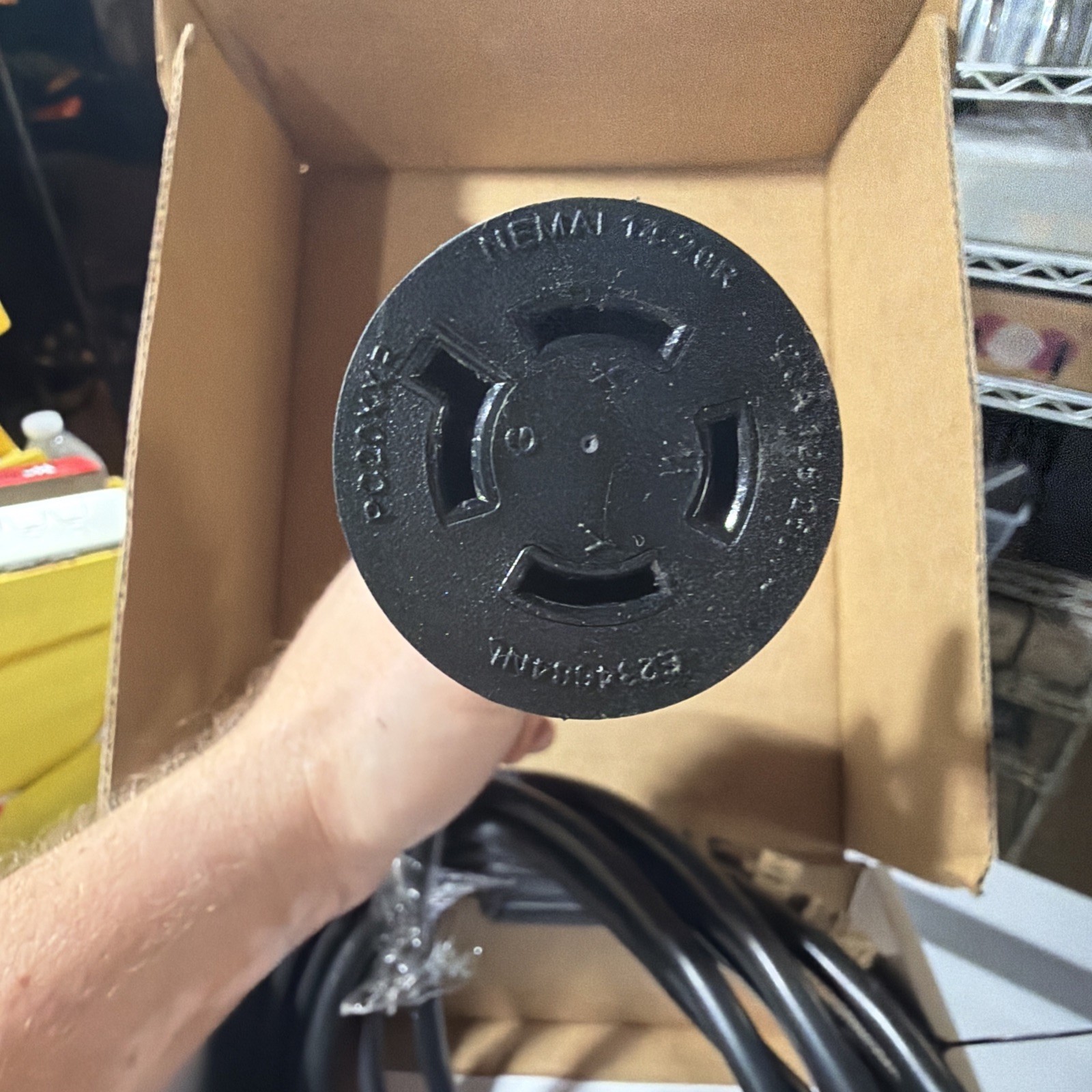 RELIANCE CONTROLS PC2020M CORD SET 12-4/20 FT. 20A-L14-20 MANUAL TRANSFER SWITCH