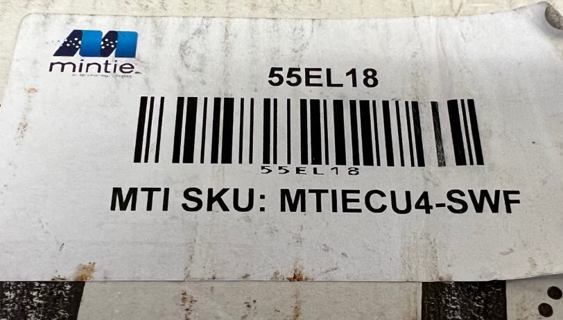MINTIE TECHNOLOGIES MTIECU4-SWF SIDEWALL FLANGE KIT, 55EL18, NEW!
