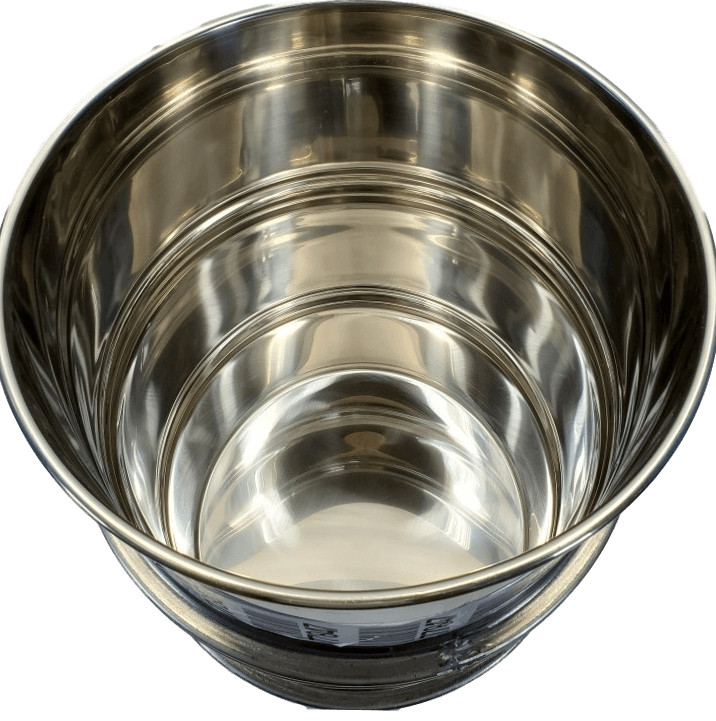 Used 55 gallon Stainless Steel Barrel Drum Open Top 316 Sanitary #1