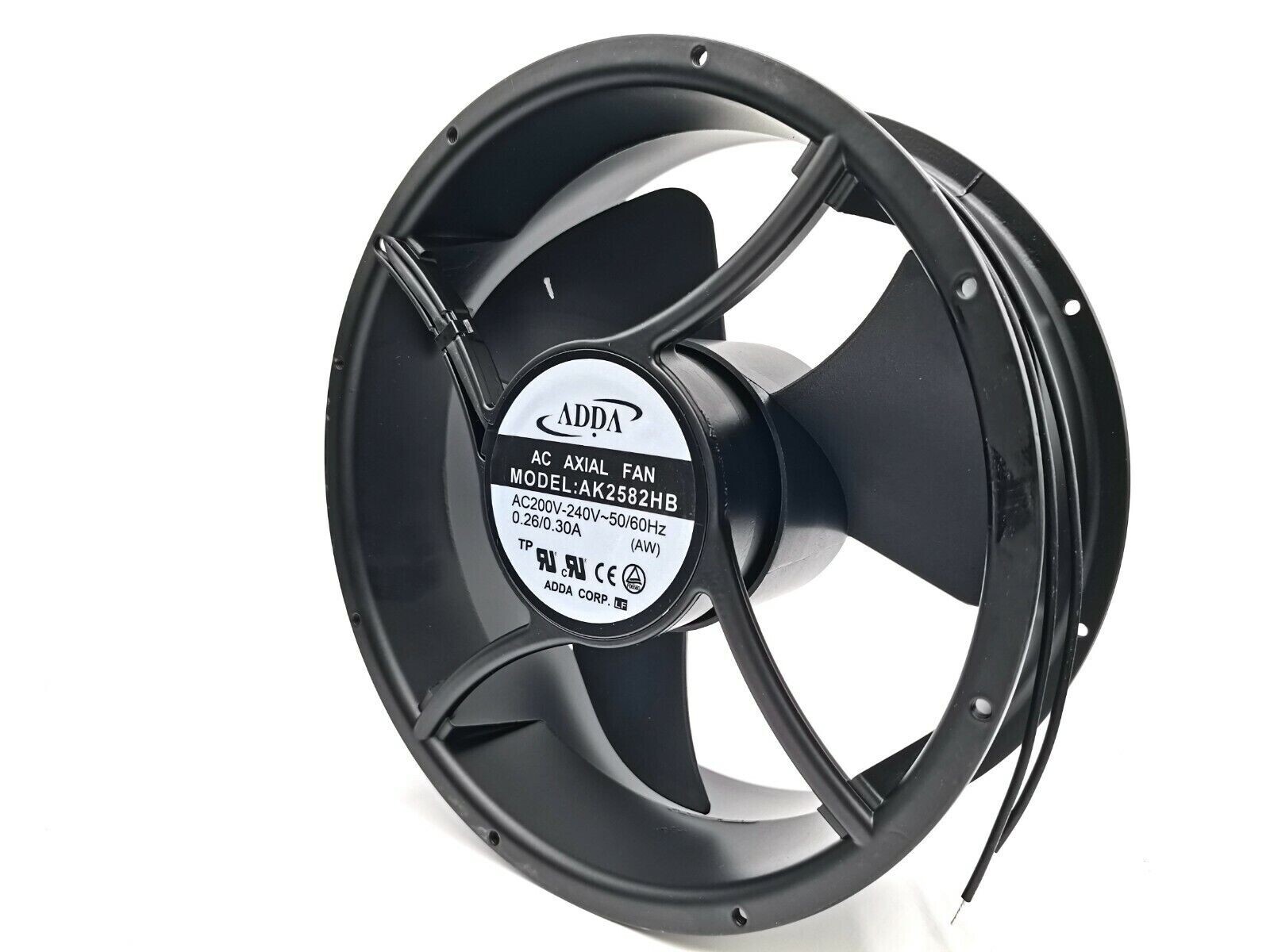 ADDA AK2582HB-AW AC 230V 10-Inch Fan