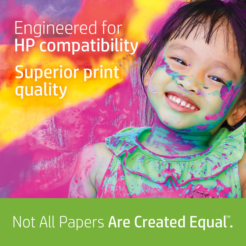 HP Printer Paper Premium 32lb, 8.5×11, 100 Bright, 6 Ream Case, 3000 Sheets