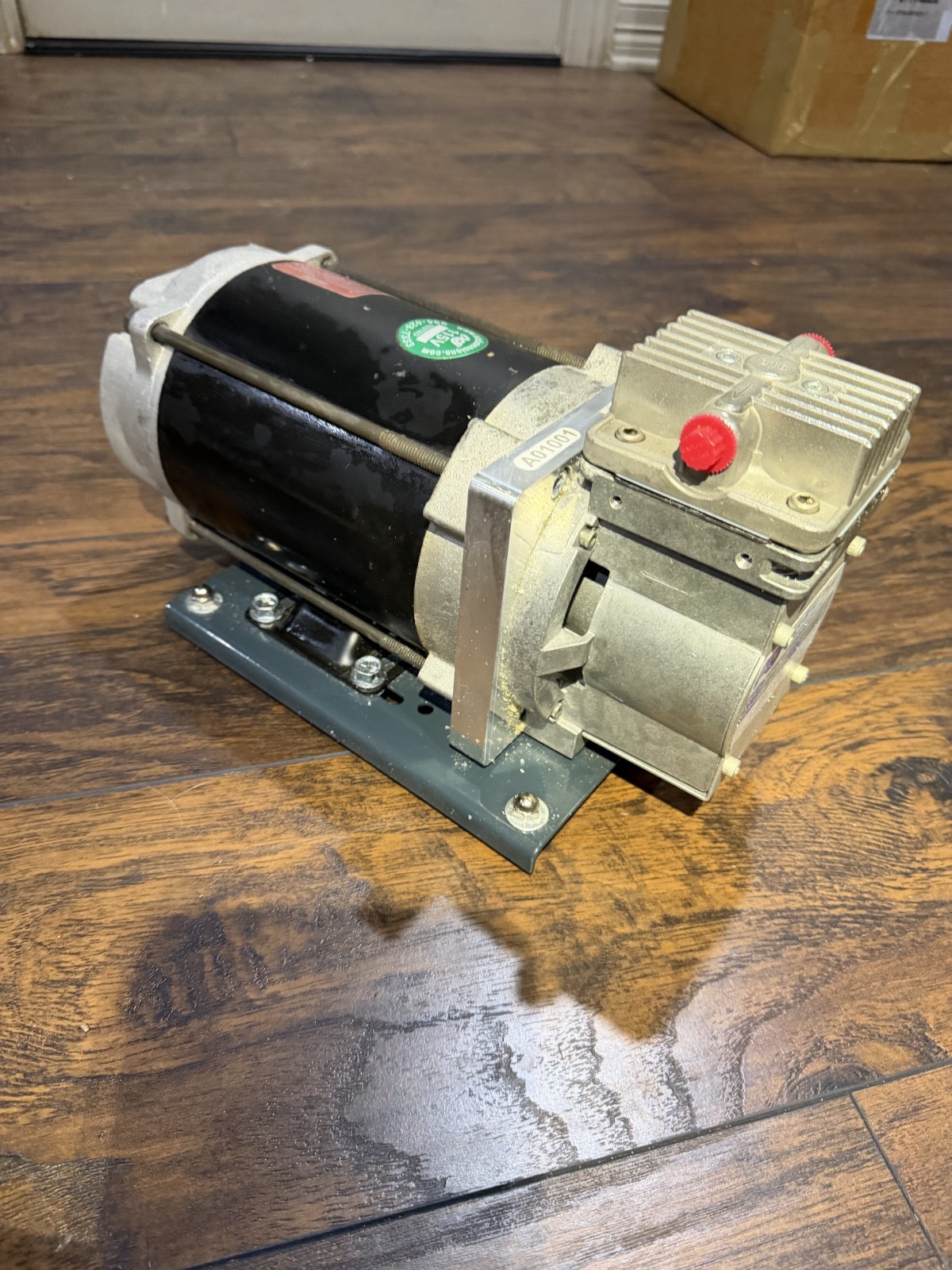 NEW ADI Dia-Vac R221-FT-RA1 Air Diaphragm Vacuum Pump 115/230V Marathon Motor