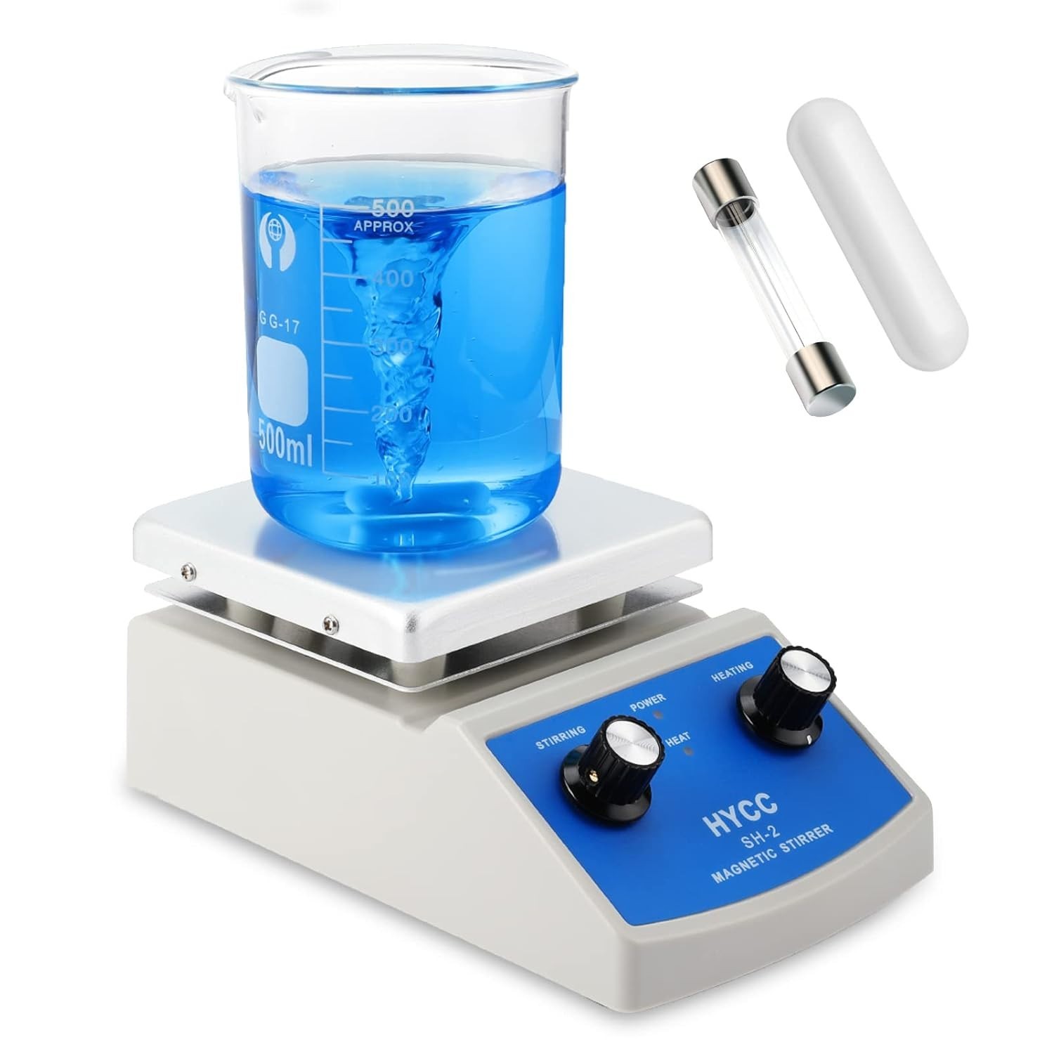 Laboratory-Grade Magnetic Stirrer Hot Plate – 2000mL Capacity, Rapid Heating