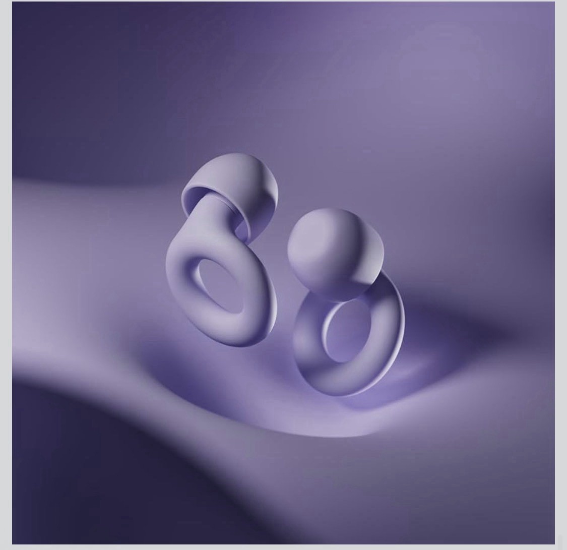Loop Quiet 2 Ear Plugs For Noise Reduction – 14dB – Color – Violet – New