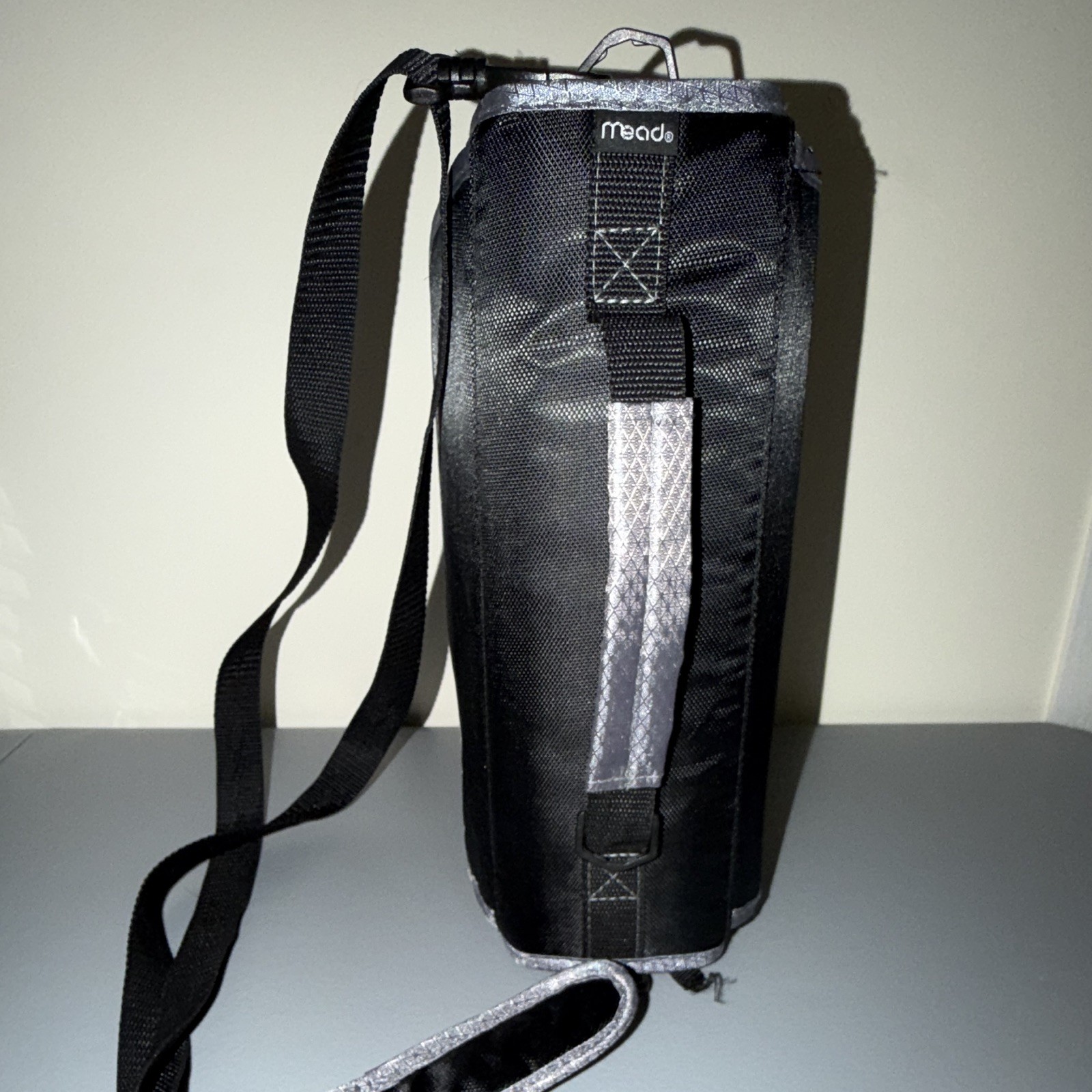 Five Star Daily Use Zipper Binder Black/Gray Nylon Strap, 3in Rings 850 Sheets