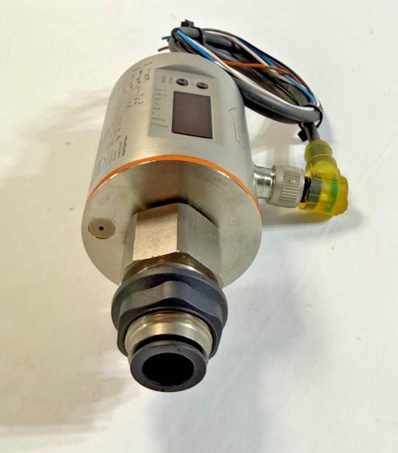 IFM Efector SM6000 Magnetic-Inductive Flow Meter 0-25I/Min 20mA 18-30VDC IP67
