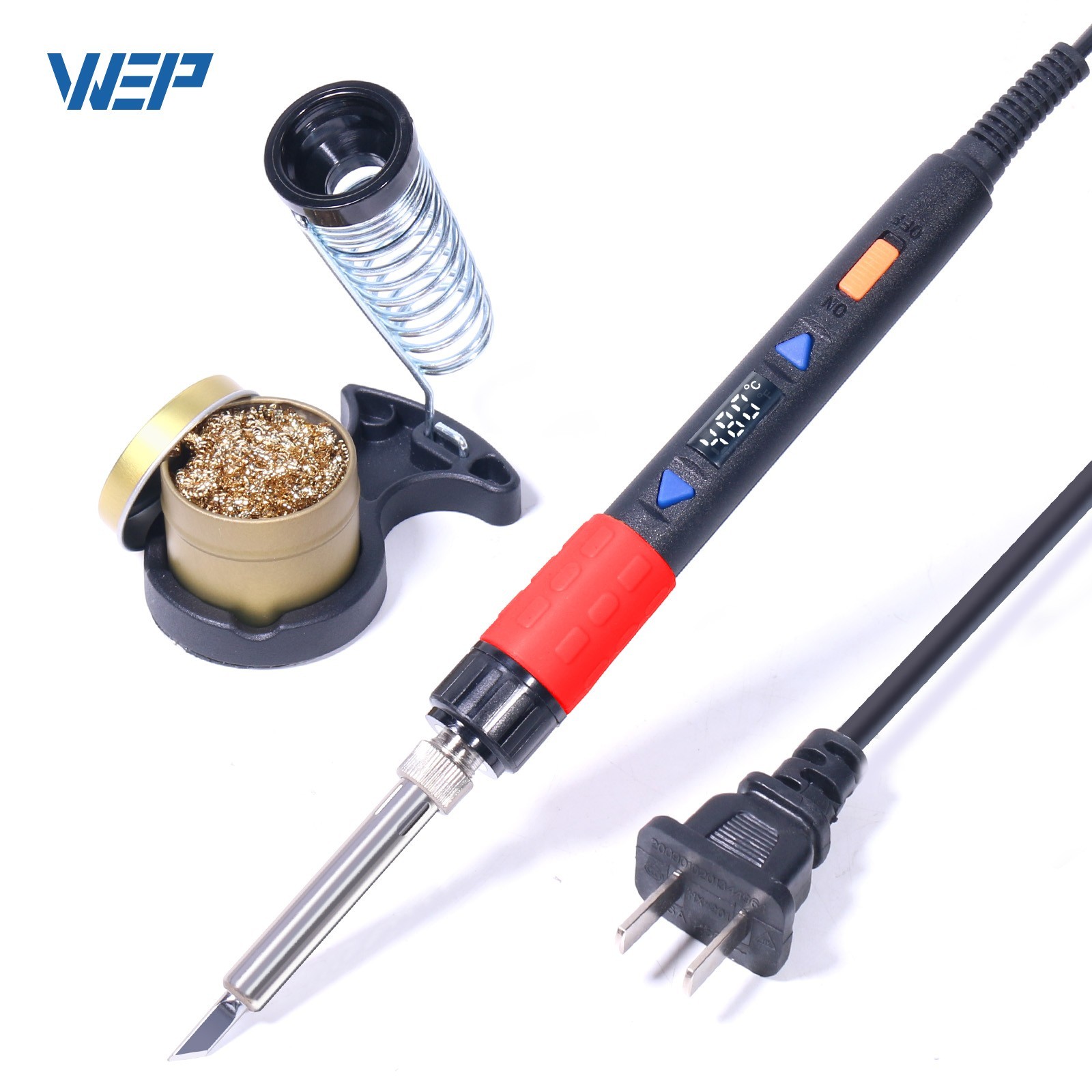 100W Soldering Iron kit Station LED Display Adjustable Temp Welding Tools