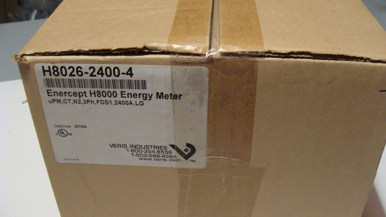VERIS H8026-2400-4 Enercept H8000 Energy Meter Metering Transducer 2400 AMP