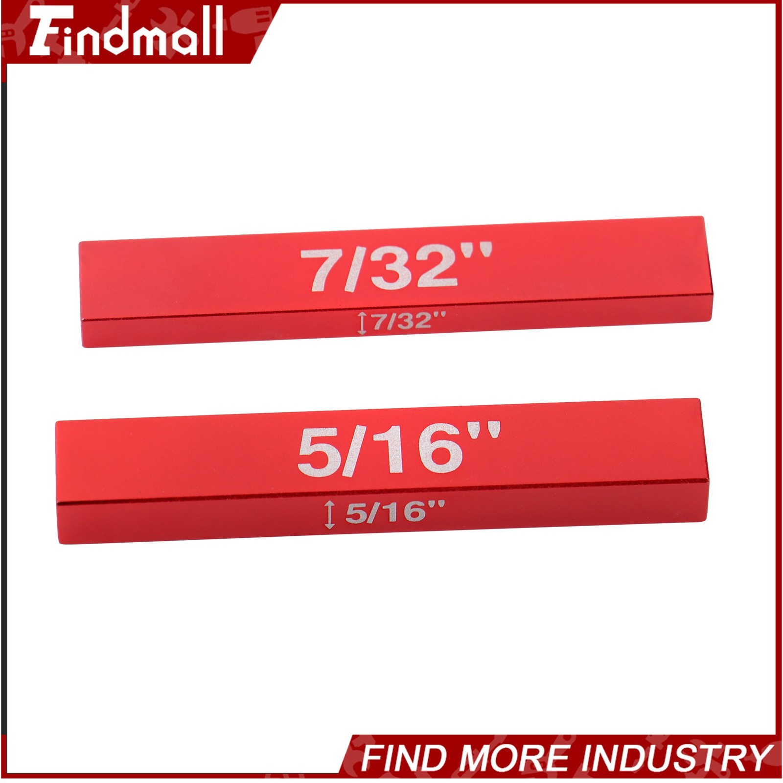 Findmall 15 Pack Setup Bars Woodworking Bench Saw Measuring Blocks Aluminum