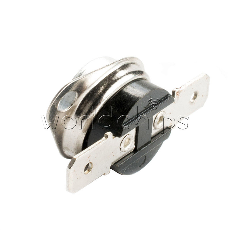 10pcs KSD301 80°C / 176°F NC N.C Temperature Switch Thermostat 250V 10A