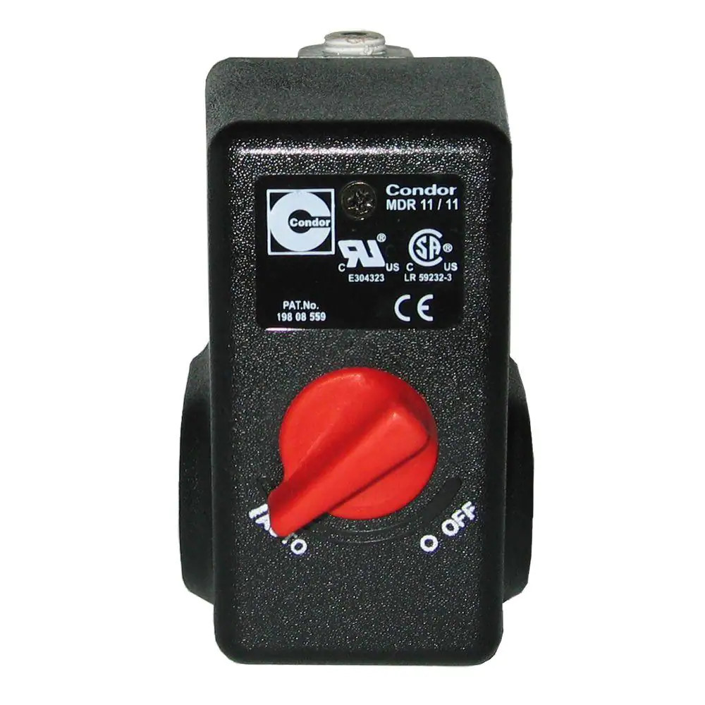 PRESSURE SWITCH CONDOR MDR 11 / 11 EA 26 AMPS 120 / 240 VOLTS 125-155 PSI