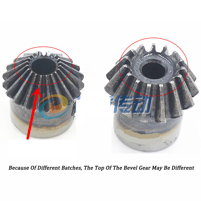 1/1.5/2/3/4/5 Mod Bevel Gear 15-40T Transmission Gears Bevel Teeth 90° 45# Steel