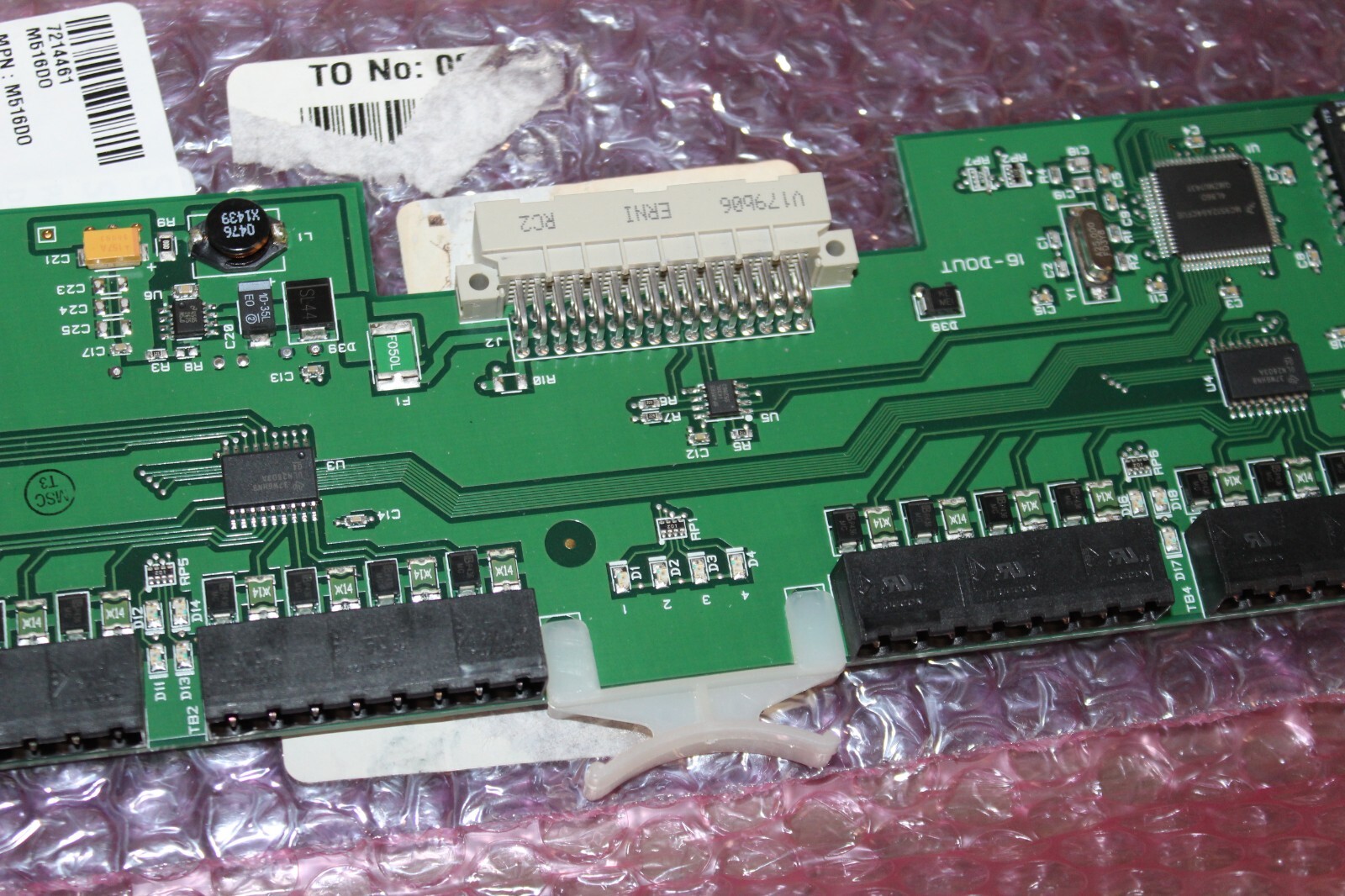 Mercury M5-16DO Access Control System Units Component Controller PCB PWM516DO