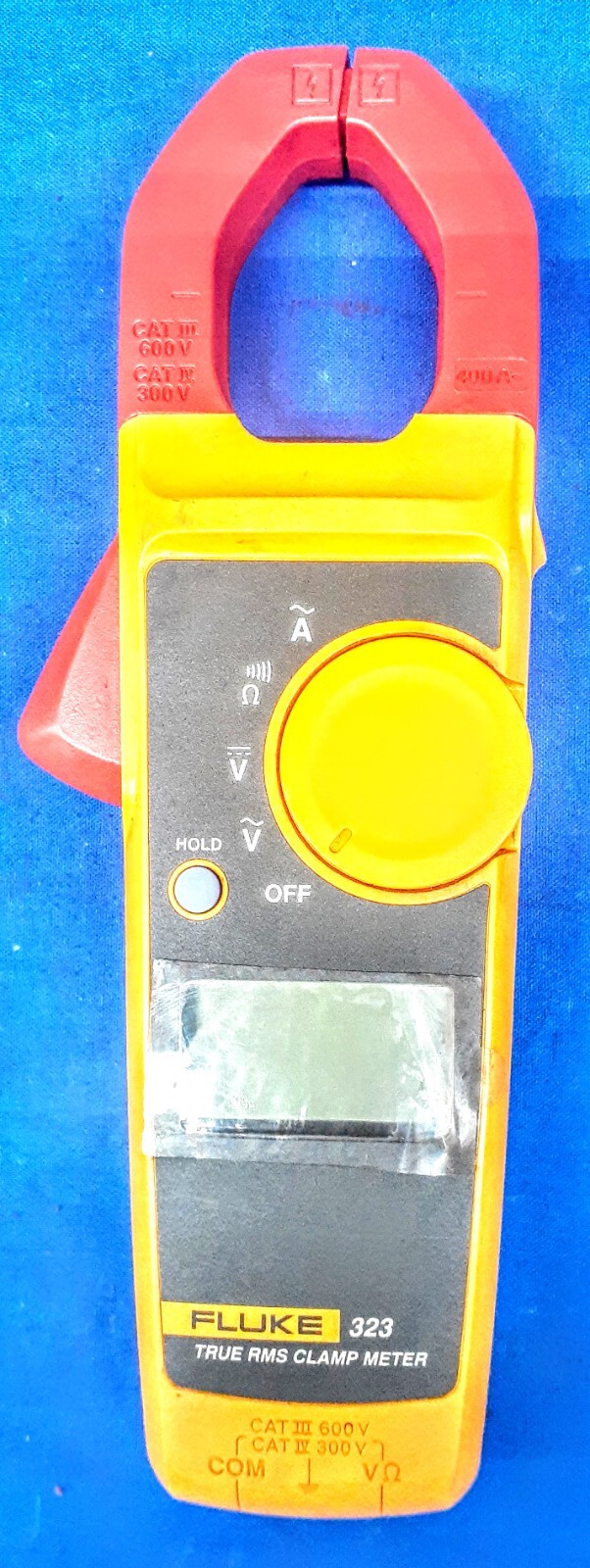 FLUKE 323 TRUE RMS CLAMP METER W/ CASE 600V 400A
