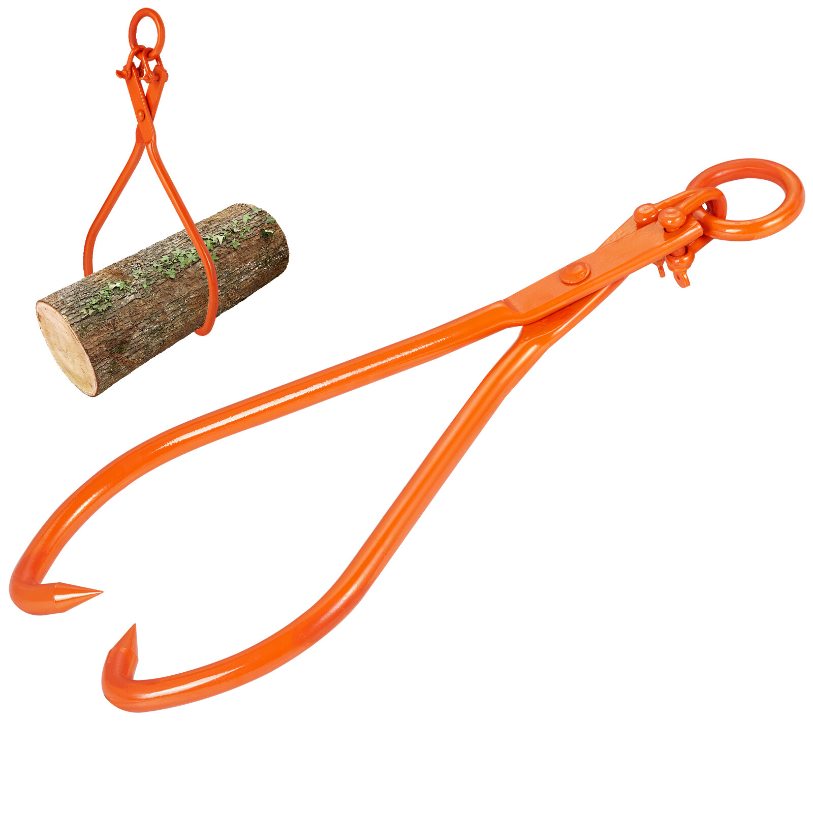 VEVOR Log Skidding Tongs 32 inch 2 Claw Log Lifting Tongs Heavy Duty 1543 lbs