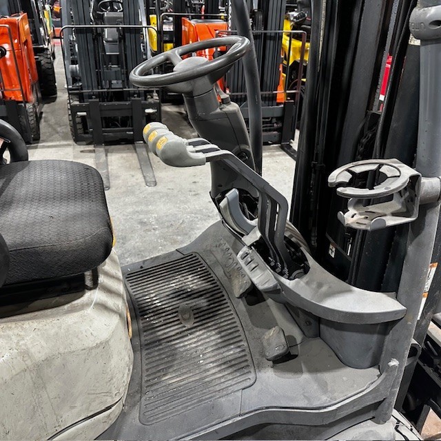 2018 Crown C51000-50 5000lb Used Forklift Triple Mast Sideshift LP Gas