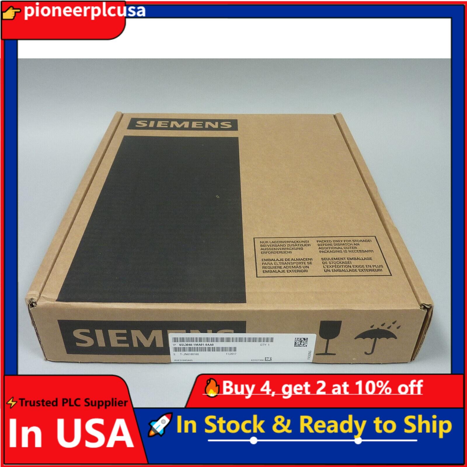 New Siemens 6SL3040-1MA01-0AA0 6SL30401MA010AA0 SINAMICS CONTROL CU320-2 PN