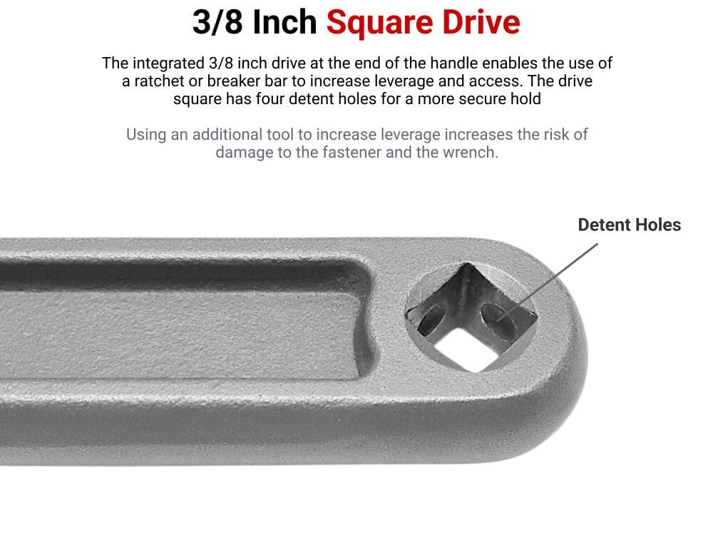 Tekton Adjustable Wrench Set, 1-1/2 Inch Jaw Capacity, 2 Pieces (6, 9 Inch)