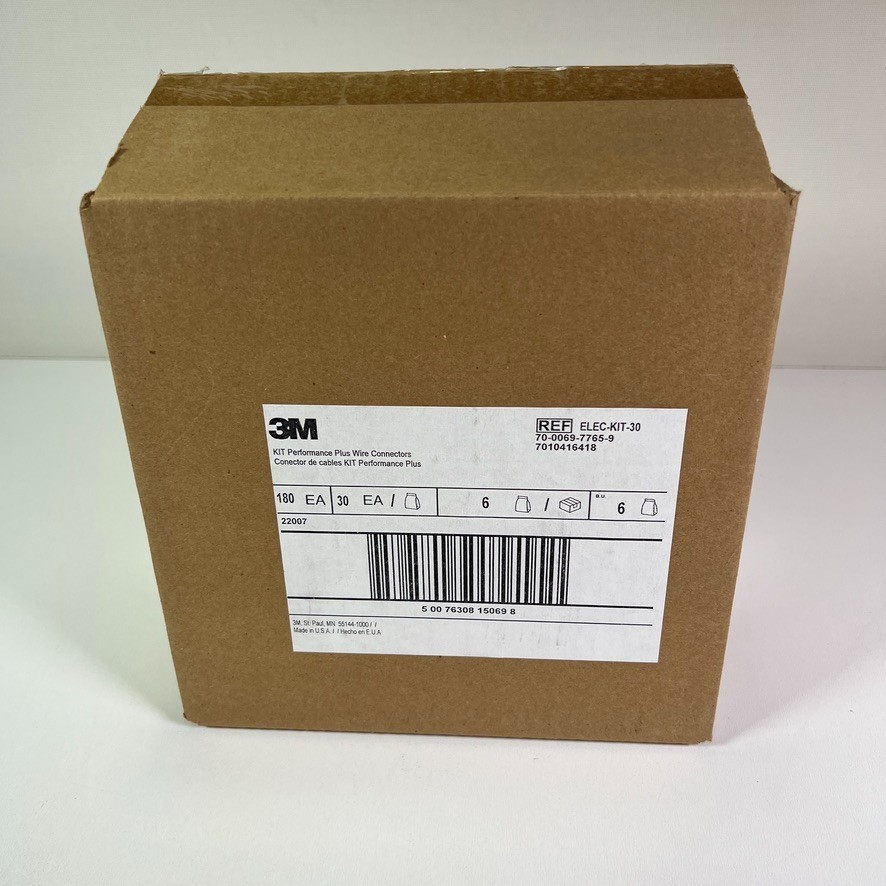 3M Performance Plus Universal Wire Connector Blue/Gray, Red/Yellow 30Pk Lot (6x)