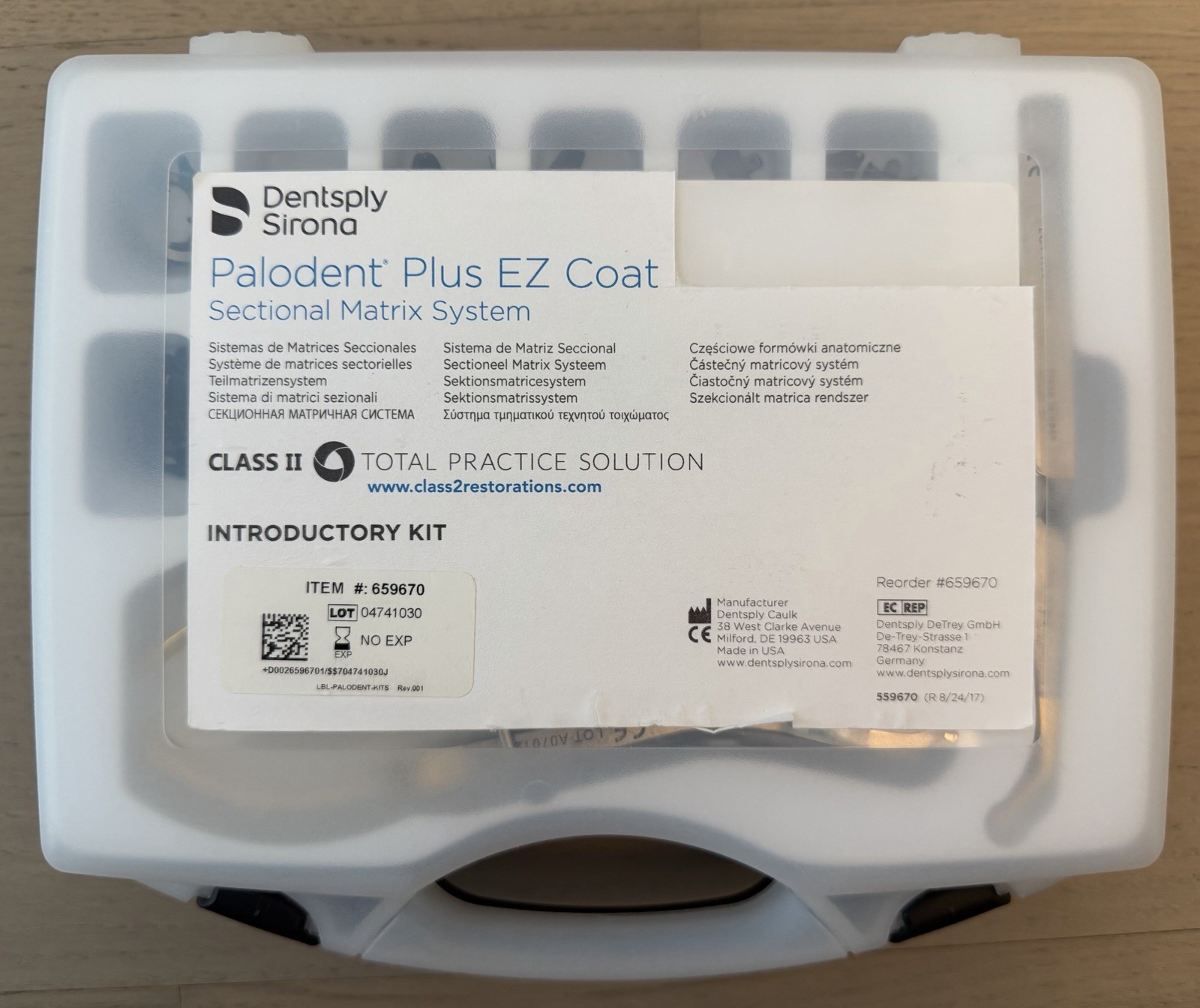 Dentsply Sirona Palodent Plus EZ Coat Sectional Matrix System