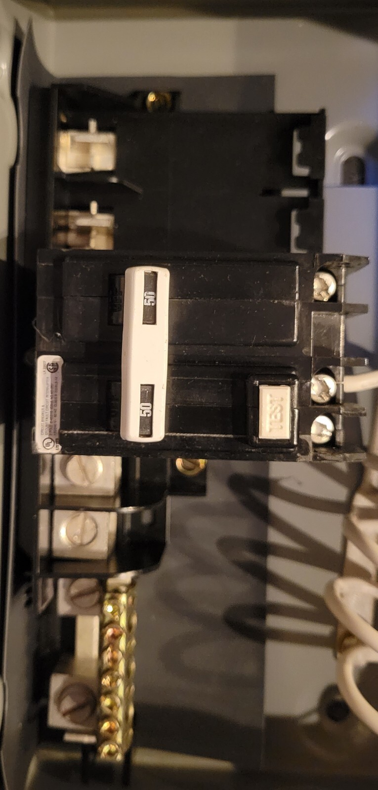GE thql2150gft Midwest Electric UG412RMW250 50 Amp 240-Volt Spa Panel 120/240V