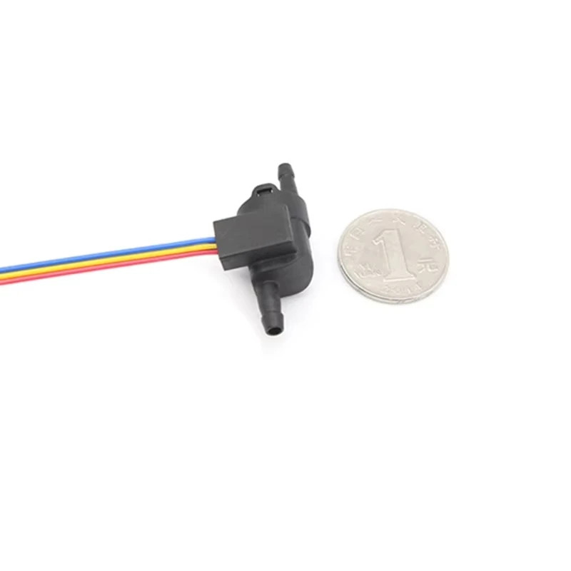 Water Flow Sensor 40-150ml/min Optical Transparent Hall Flow Meter FM-PS2216