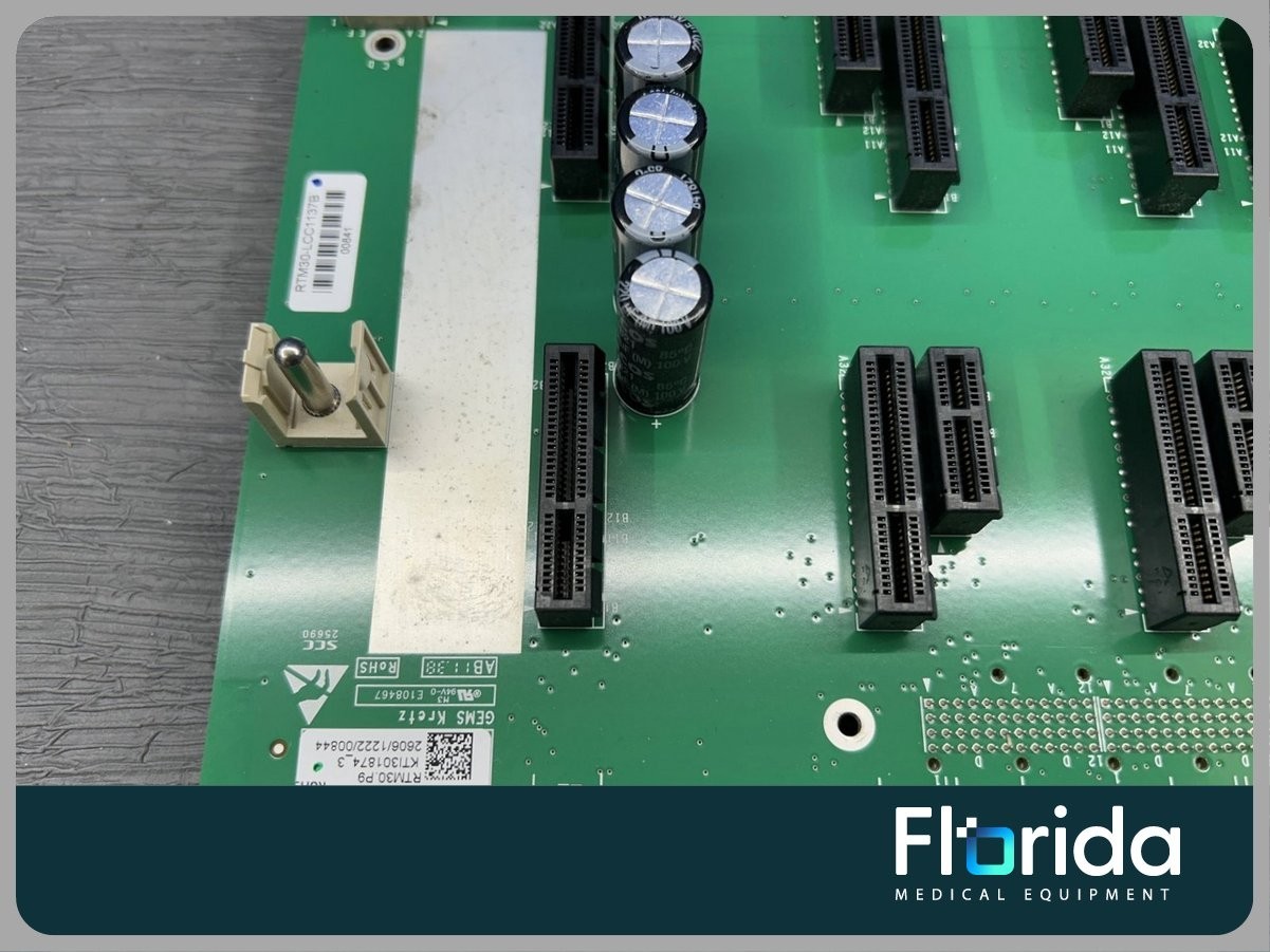 GE VOLUSON E6/E8 RTM BOARD ASSY MODEL RTM30.P9 KTI301874_3 / FAST SHIPPING **