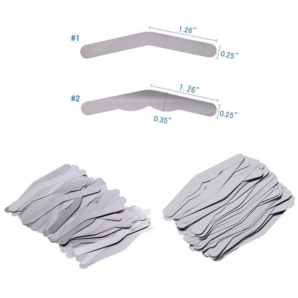 288pc Dental Universal Matrix Bands Tofflemire Stainless Steel 0015′ Bands #1 #2
