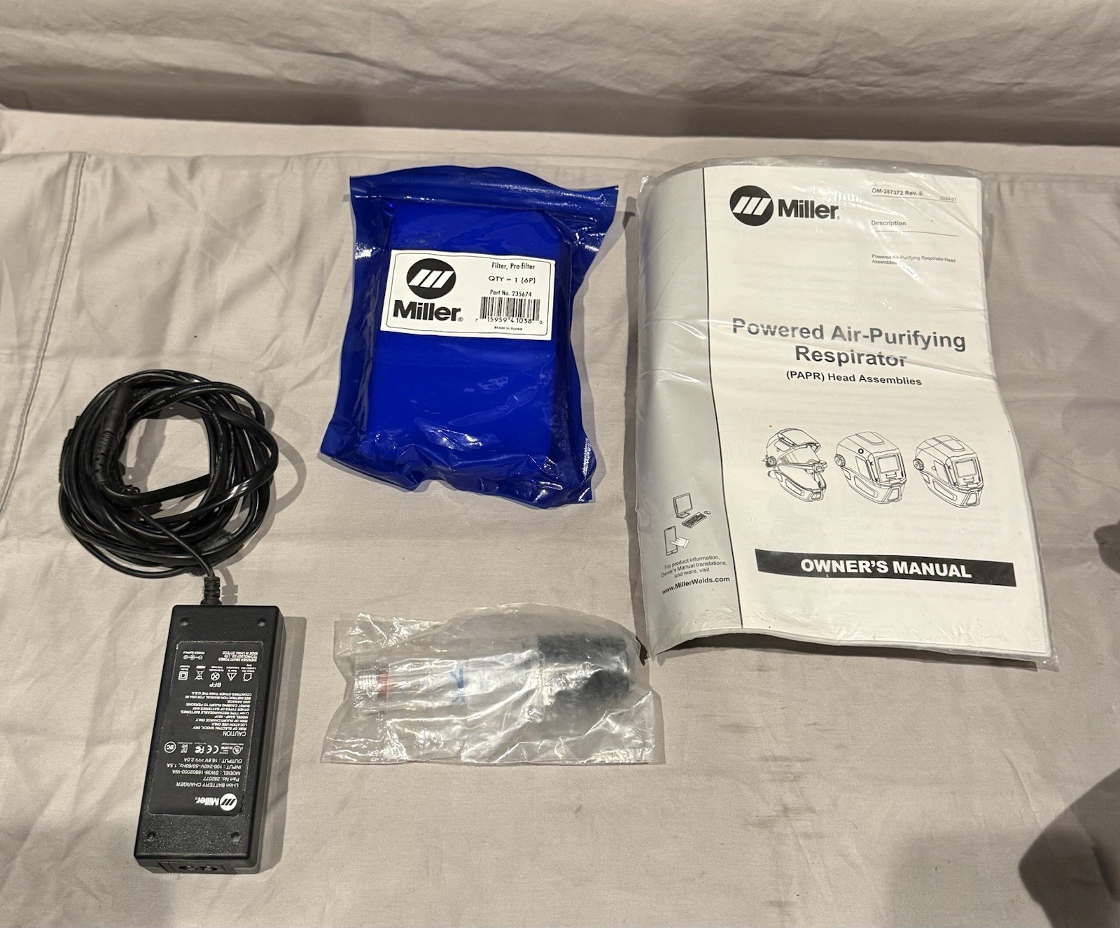 Miller T94IH-R Series PAPR Welding Helmet System FAST SHIPPING