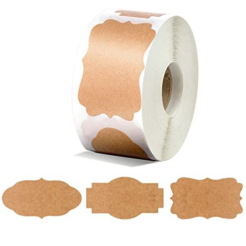 300 PCS Handmade Jar Stickers for Mason Jars Ball Kerr Food