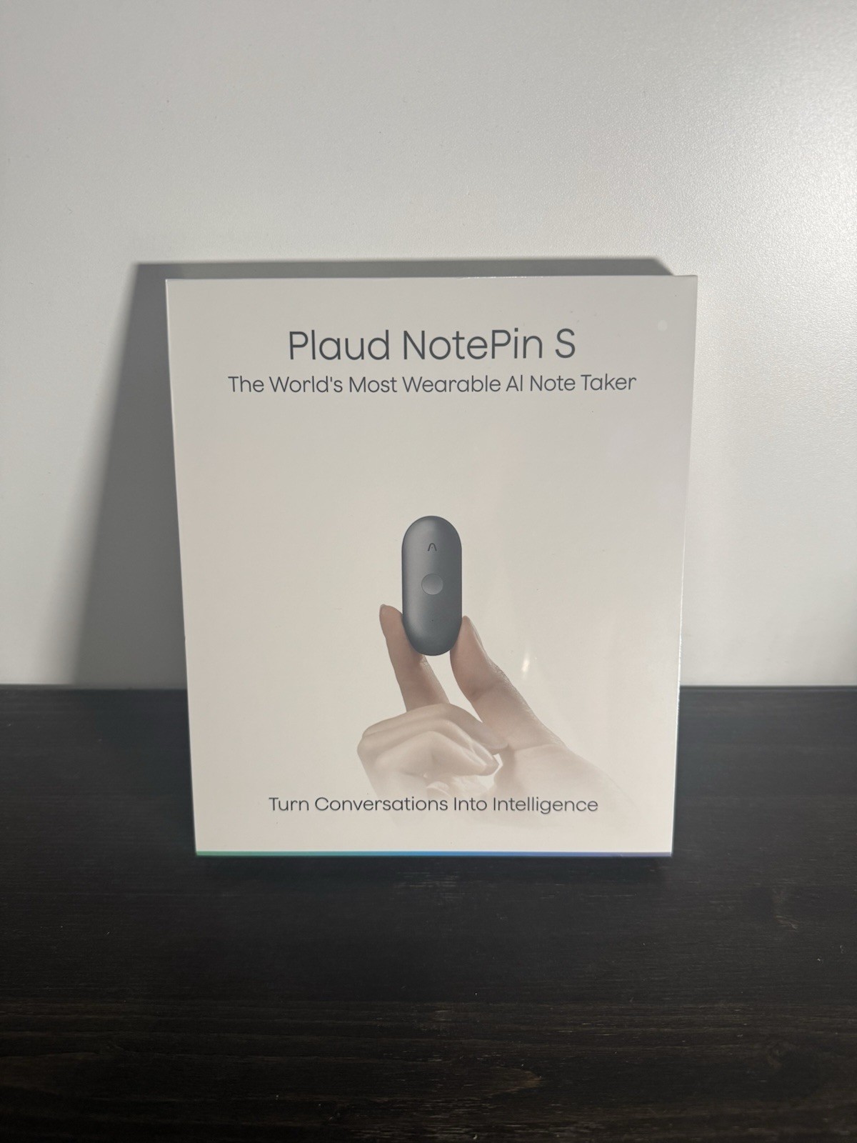 Plaud NotePin S Wearable AI Note Taker Voice Recorder, (Factory Sealed)
