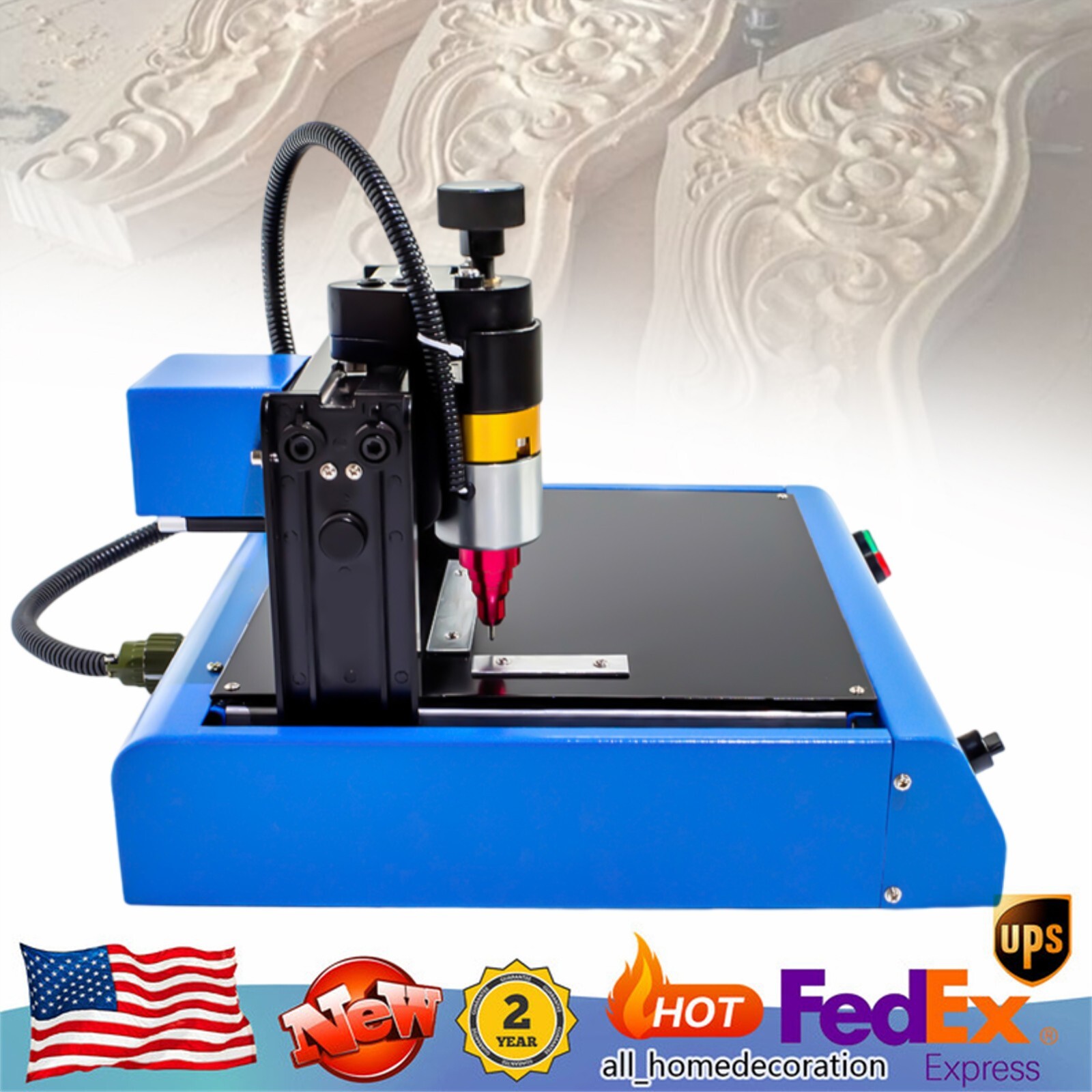 110V Electric Metal Marking Machine Dot Peen 200x150mm For Number Letter Label