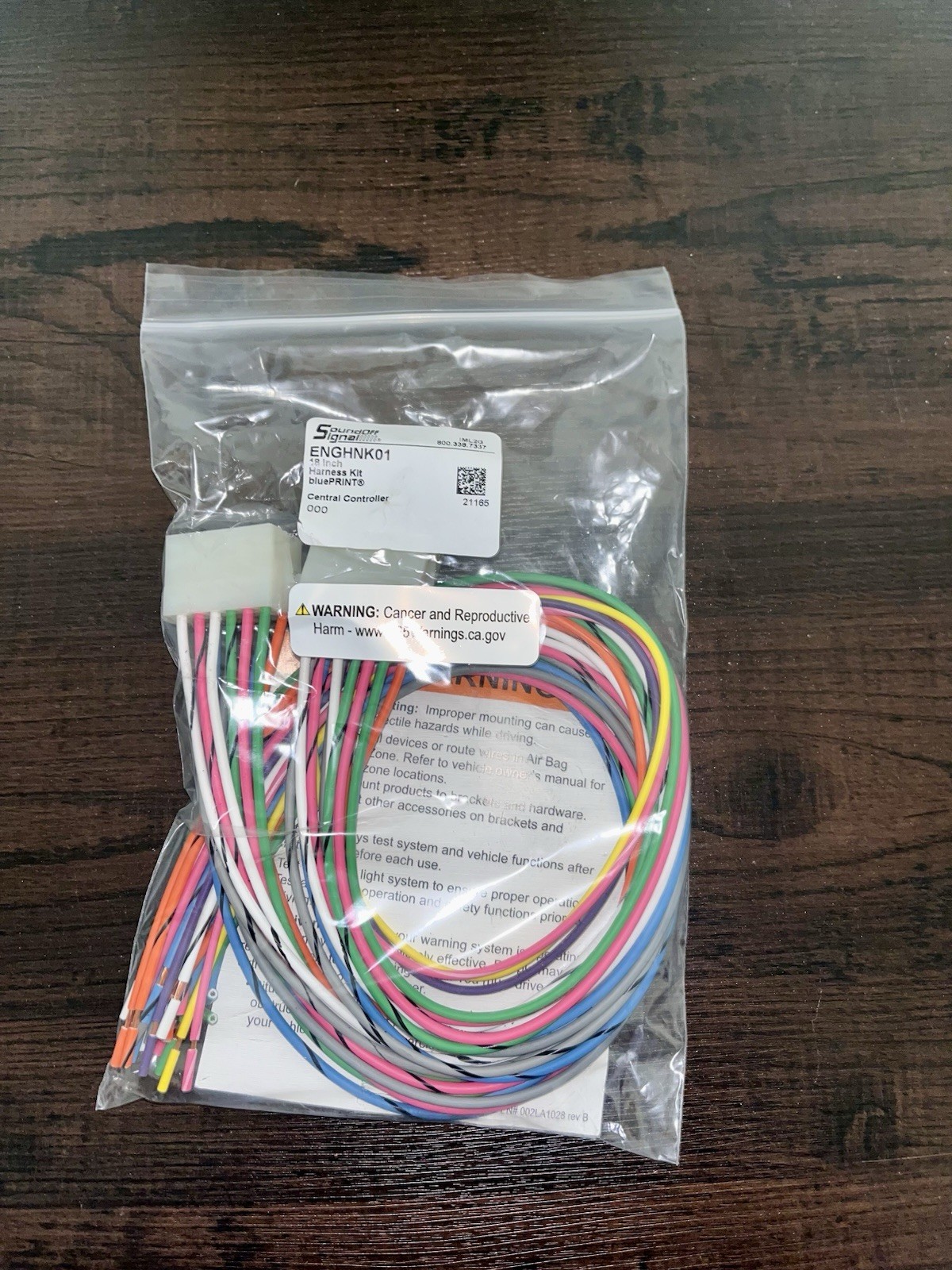 New Soundoff Signal Harness Kit for Central Controller – Model # ENGHNK01