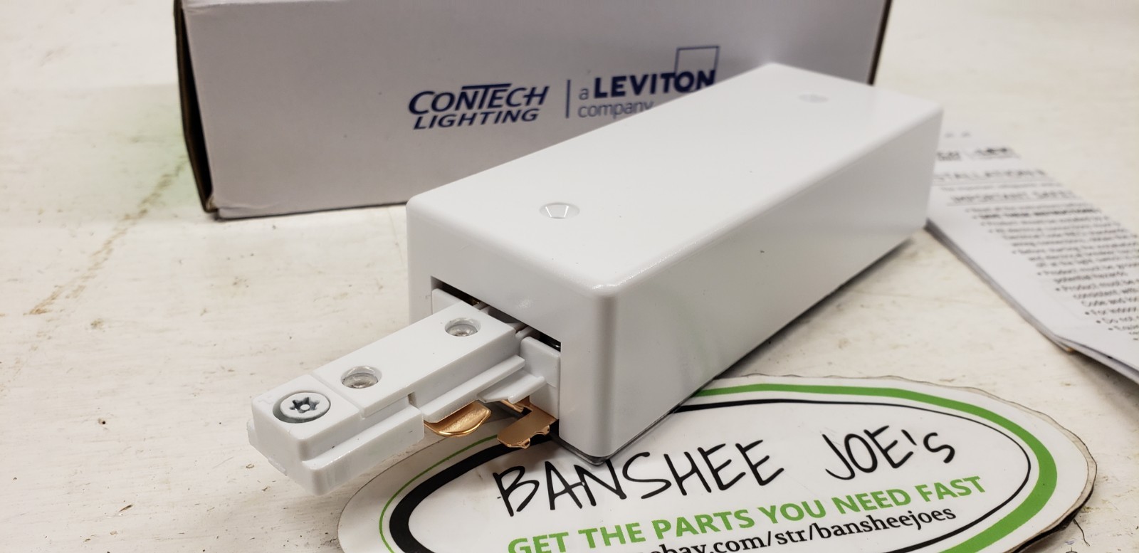 Contech Single Circuit Thin End Feed White Current Limiting Devise…