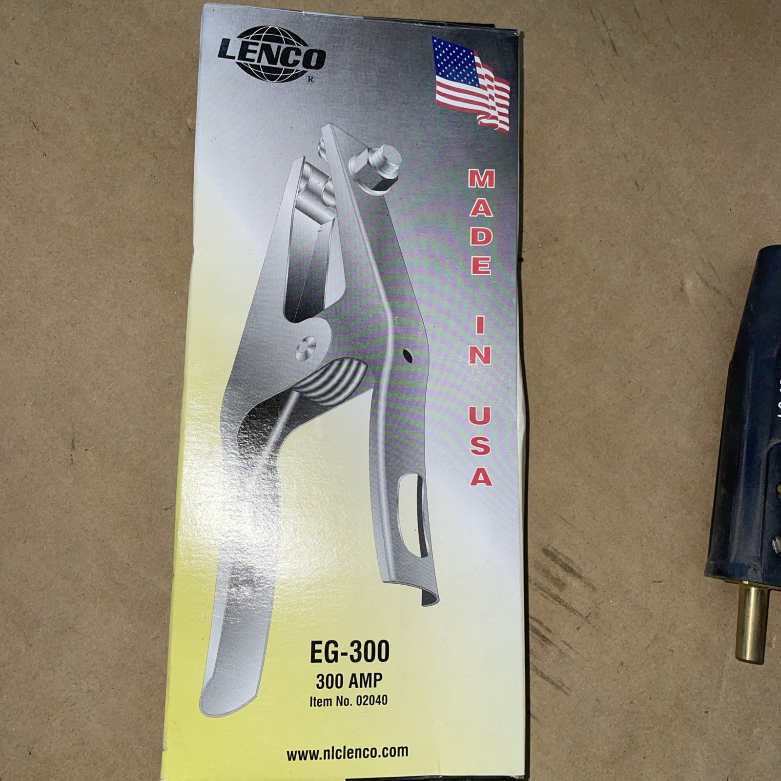 Lenco 300 AMP Welding Ground Clamp 02040 EG-300 New