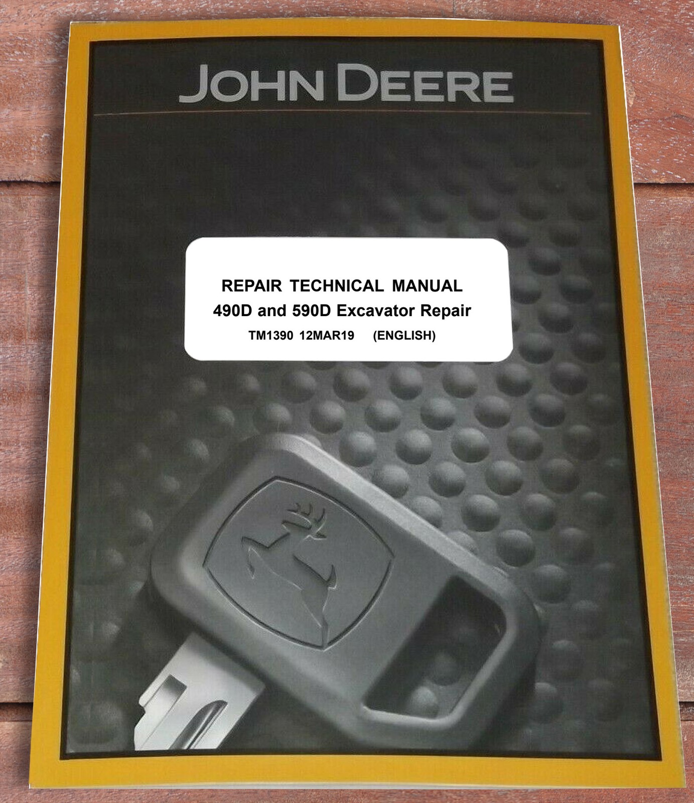 John Deere 490D 590D Excavator Technical Service Repair Manual TM1390