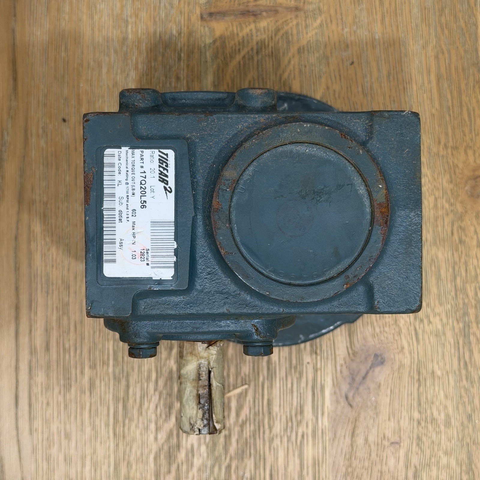 DODGE TIGEAR-2 20:1 RATIO GEAR REDUCER 17Q20L56