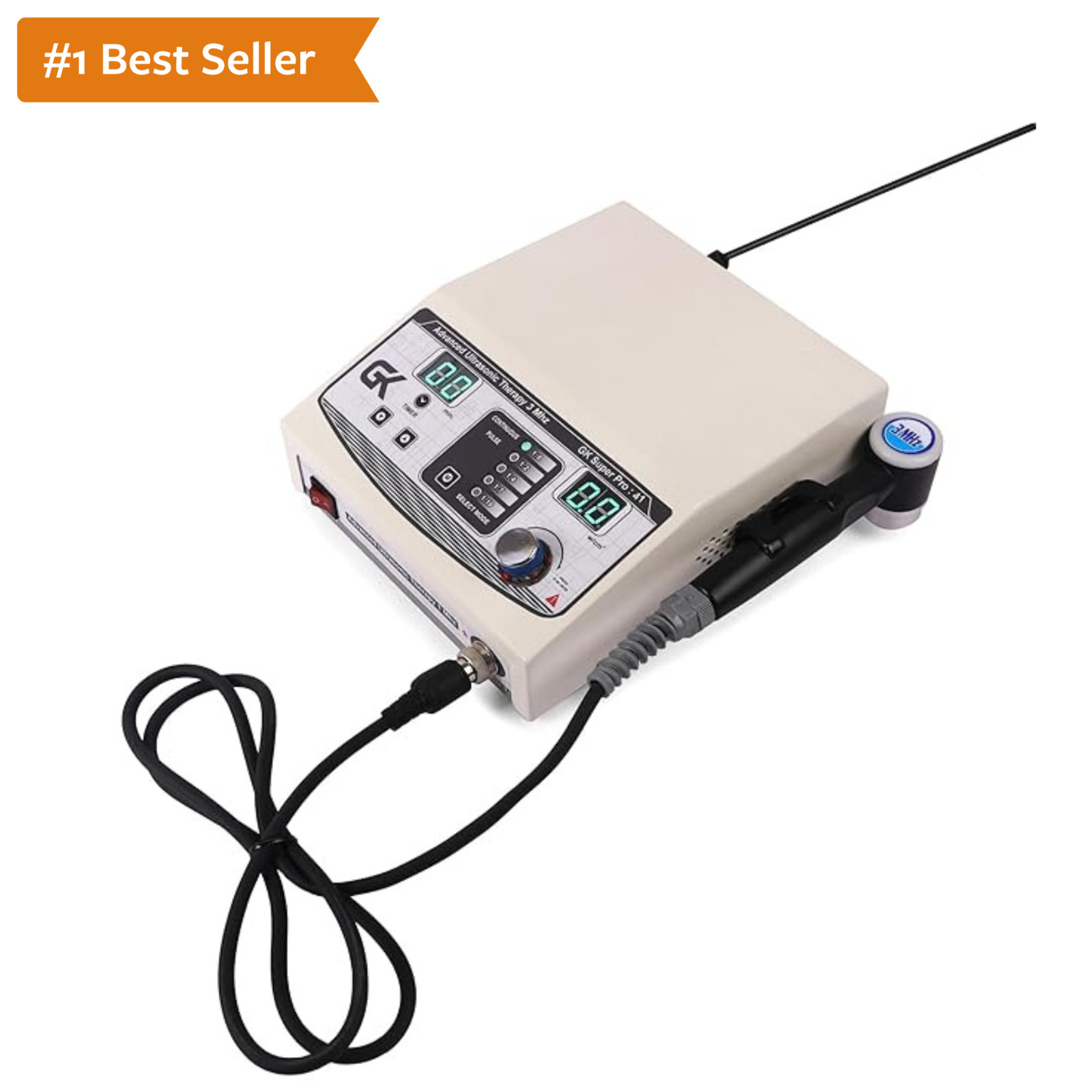 Super Pro Ultrasound Therapy Machine Ultrasound Physiotherapy Massager 3MHz Unit