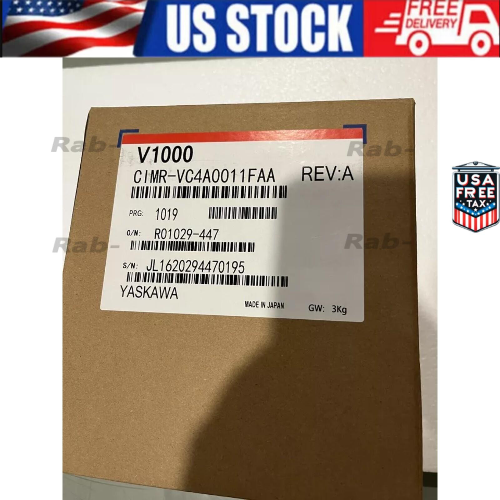 One New Yaskawa CIMR-VU4A0005FAA AC Drive In Box Expedited Shipping 1PC