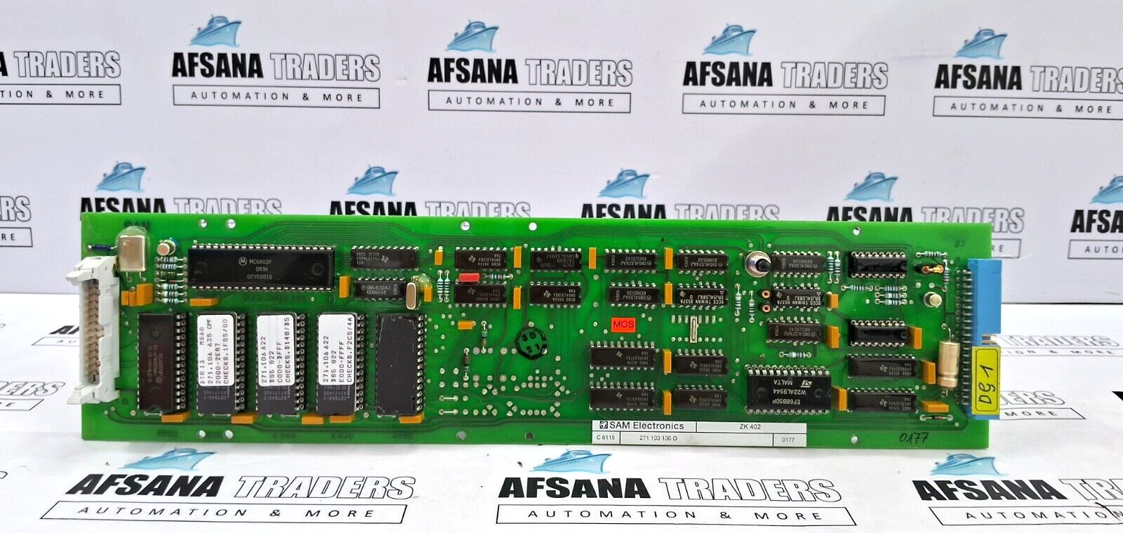 SAM ELECTRONICS ZK 402,271.103 136.0/ 272.301.116 D PCB CARD
