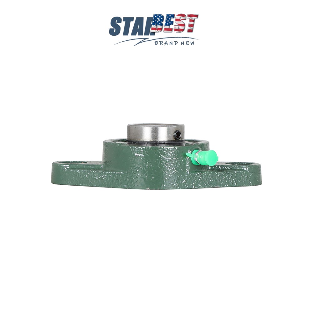 UCFL205-16 Pillow Block Flange Bearing 1″ Bore 2 Bolt Solid Base 10PCS