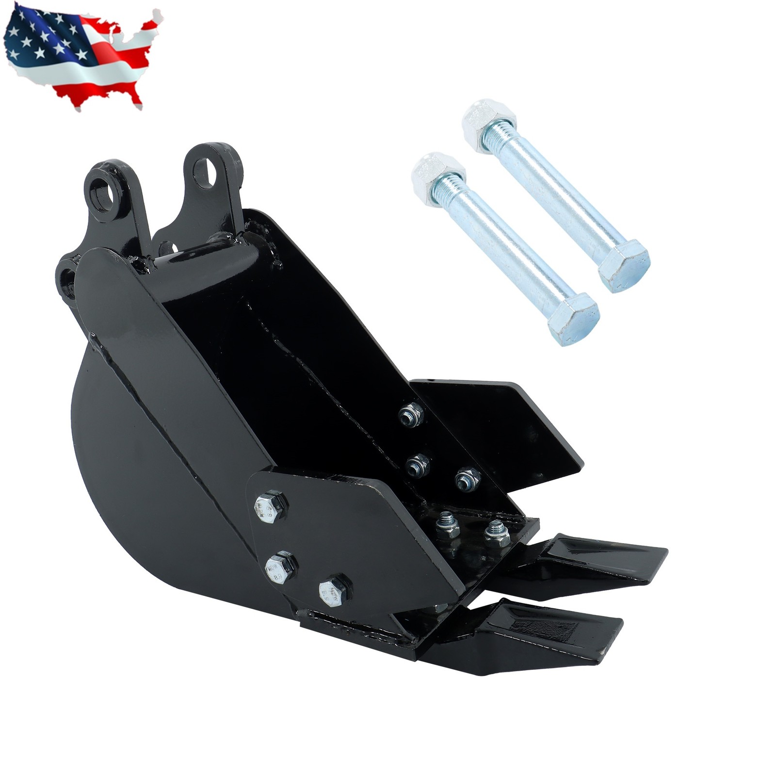 200mm Narrow Bucket Accessory Fit For Mini Excavators Small Digger Attachment